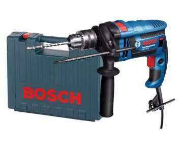 TALADRO CON PERCUTOR GSB 16RE C/MALETIN 13 MM - 750W BOSCH