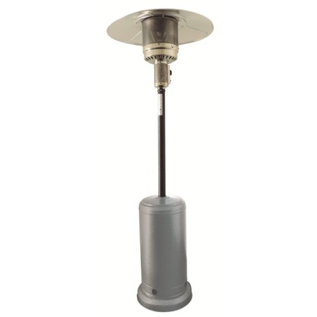 CALEFACTOR PIE - COLOR ACERO 10000 KCAL - GAS ENVASADO  KLD