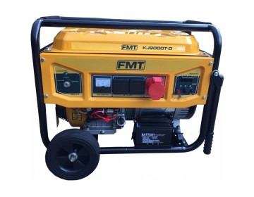 GRUPO ELECTROGENO KJ9000T-D 7000W-16 HP - 380V FMT