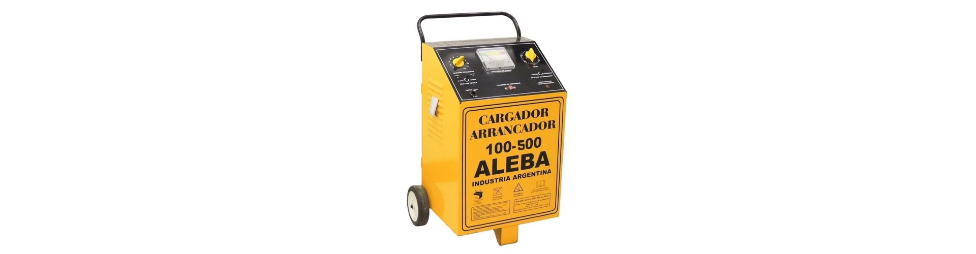 CARGADOR / ARRANCADOR DE BATERIAS REG. 12 PUNTOS 12-24V - 100/500AMP F