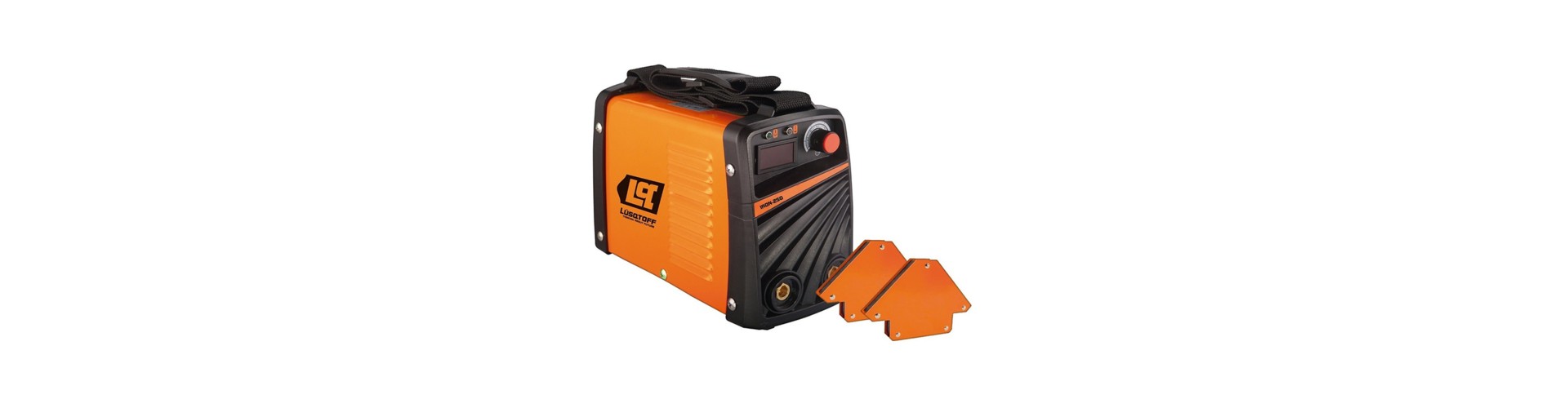 SOLDADORA INVERTER + ESCUADRAS 180 AMP - 220V - LUSQTOFF