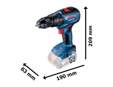 TALADRO ATORNIL GSB 18 V-50 C/ PERC  S/BAT S/CARG 18V - 1800 RPM BOSCH