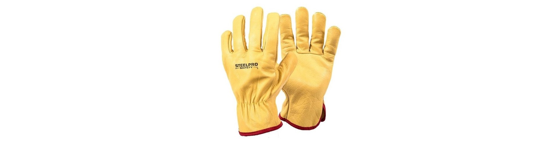 GUANTE VAQUETA - 1/2 PASEO - T-10 - STEELPRO