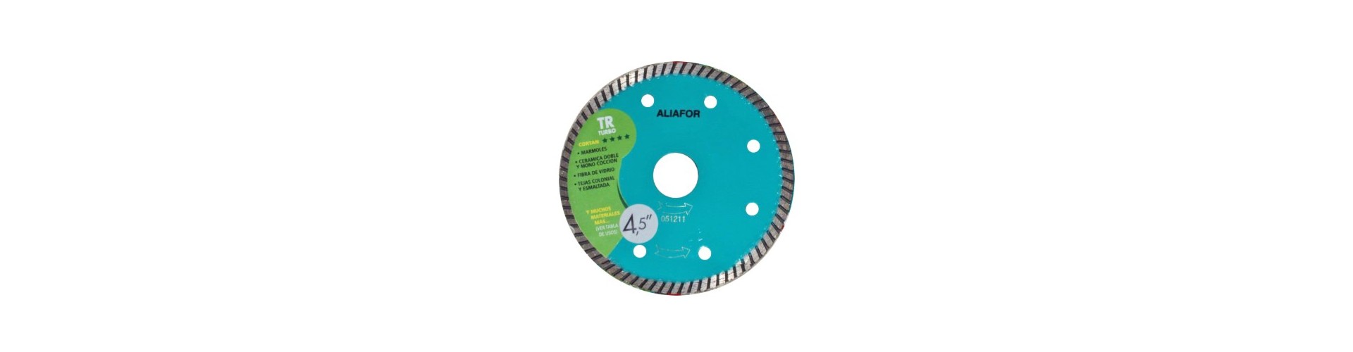 DISCO DIAMANTADO TR 4,5 ALIAFOR