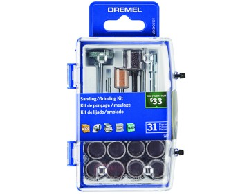 KIT ACCESORIOS 727 - 02 - P/LIJAR- ESMERILAR 31 PZAS - DREMEL