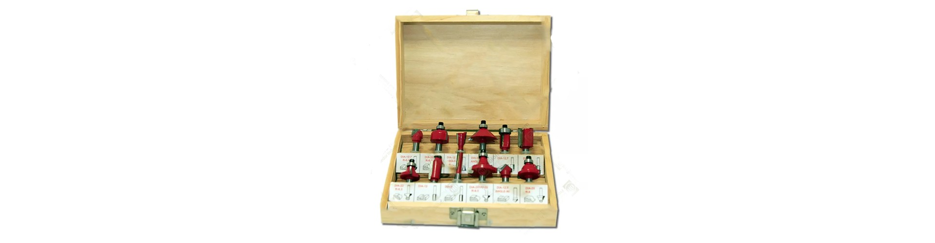 JUEGO FRESAS T/ ROUTER 12 PCS. RUHLMANN