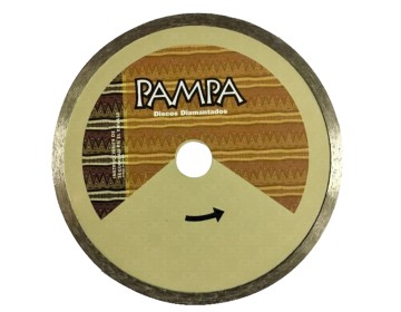 DISCO DIAMANTADO PAMPA CONTINUO Ø 7 ALIAFOR