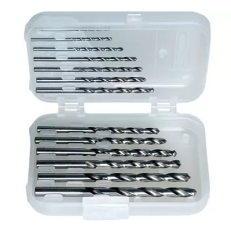 JUEGO DE MECHAS ACERO RAPIDO 13 PZS 1.5 A6.5MM TRAMONTINA