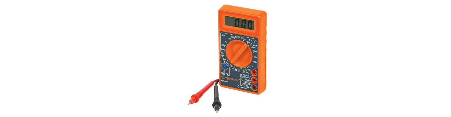 TESTER DIGITAL - MUT-830 - 10400 - TRUPER