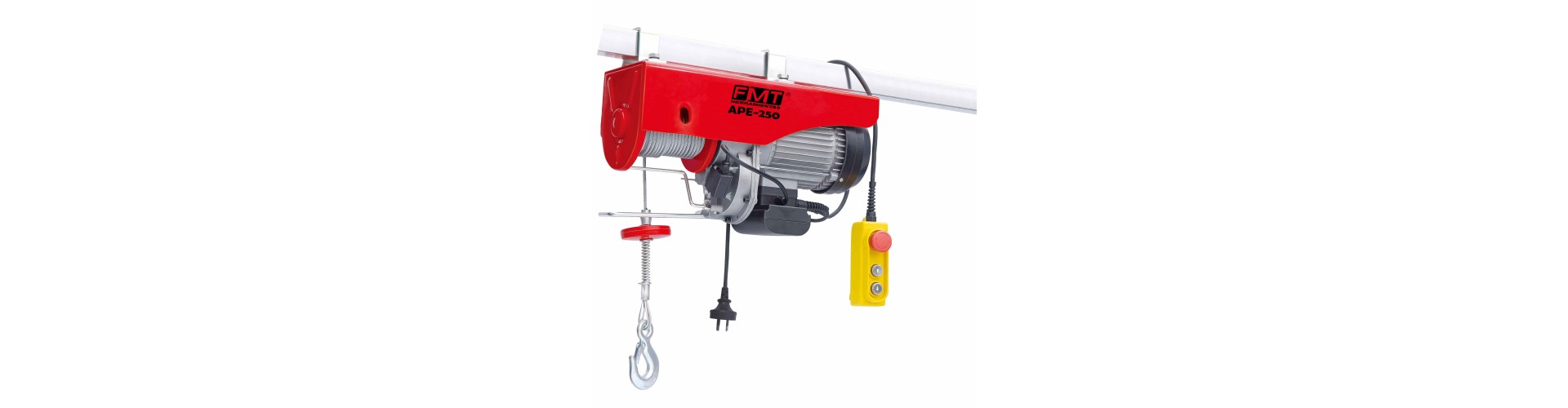 GUINCHE ELEVADOR 12 MTS DE ALZADA 125/250 KG - FMT