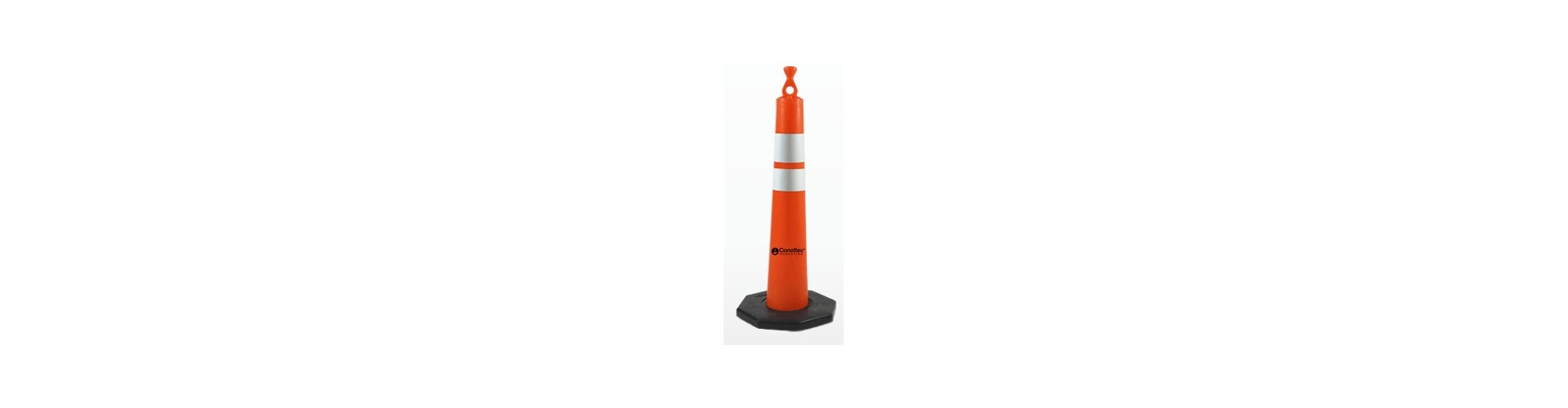 CONO OBRADOR - C/ REFLECTIVO C/BASE 120 CM - 8 KG