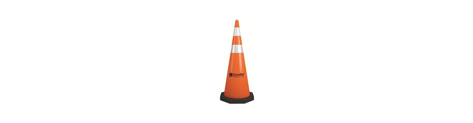 CONO RUTERO - C/ REFLECTIVO 90 CM - 5 KG CONOFLEX