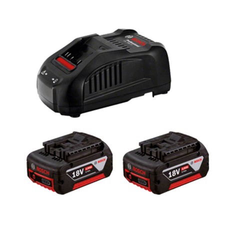 KIT BATERIAS Y CARGADOR 18V 18V - 3.0/4.0AH BOSCH