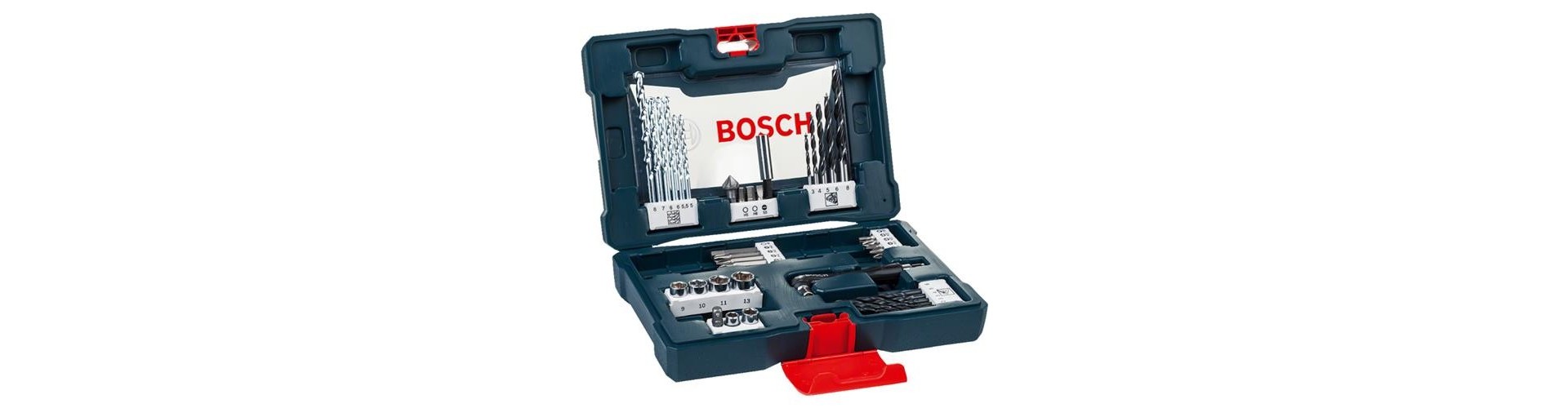 SET - KIT AZUL - PUNTAS Y MECHAS - 41PZAS - BOSCH