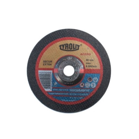 DISCO DE CORTE  CENTRO DEPRIMIDO 178X3.2X22.2 TYROLIT