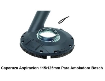 CAPERUZA P/ ASPIRACION AMOLADORA ANGULAR BOSCH
