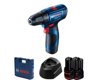 TALADRO ATORNILLADOR GSR 120-LI - C/ CARG - C/2BAT 12 V - 1500 RPM BOS