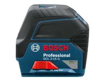 NIVEL LASER - GCL 2-15 + RM1 + MALETIN - 15 MTS - BOSCH VERDE