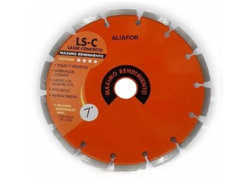 DISCO DIAMANTADO  LS-C MR 7 ALIAFOR