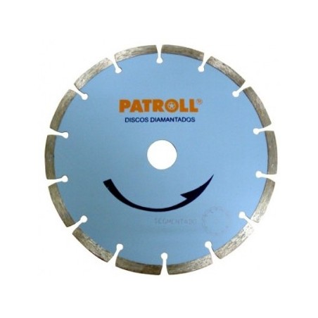 DISCO DIAMANTADO SEGMENTADO PS-TC 7 PATROL
