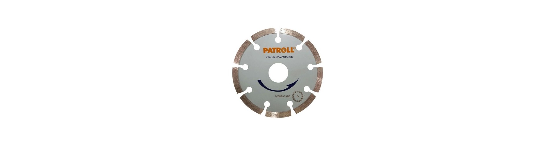 DISCO DIAMANTADO SEGMENTADO PS-9P 9 PATROL