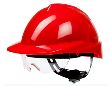 CASCO DE SEGURIDAD S/ARNES - MILENIUM ROJO