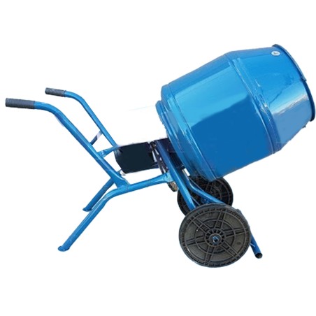 HORMIGONERA - C/ MOTOR - AZUL EPOXI 130 LTS ISFRA