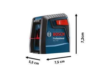 NIVEL LASER - GLL 2-12 - 12 MTS - BOSCH