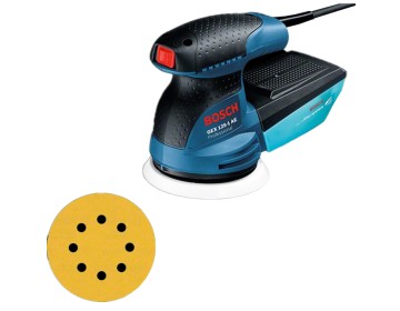 LIJADORA ORBITAL EXCENTRICA GEX 125 mm - 250 W BOSCH
