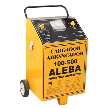 CARGADOR / ARRANCADOR DE BATERIAS REG. 12 PUNTOS 12-24V - 100/500AMP F