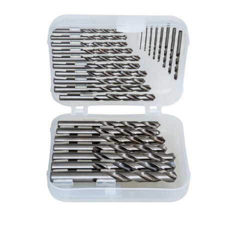 JUEGO DE MECHAS ACERO RAPIDO 25 PZS 1 A 13 MM TRAMONTINA