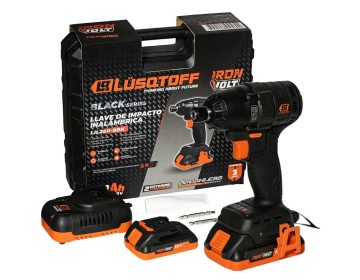 ATORNILLADOR DE IMPACTO LIL260-9BK LUSQTOFF BLACK SERIES