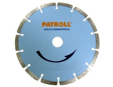 DISCO DIAMANTADO SEGMENTADO PS-TC 7 PATROL
