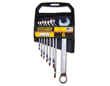 JUEGO LLAVES COMBINADAS 8 PIEZAS 8 A 19 MM CROSSMASTER