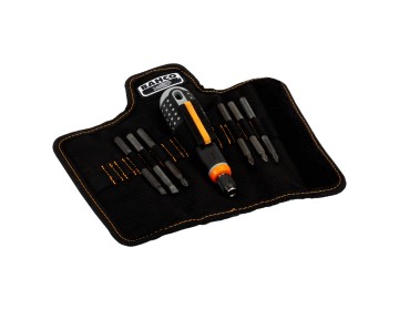 SET - DESTORNILLADOR - PUNTAS INTERCAMBIABLES - 1/4 - 6  PIEZAS