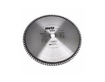 HOJA SIERRA CIRCULAR  PUNTA WIDIA 400 X 96 DIENTES MOTA