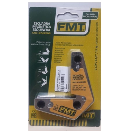 ESCUADRA MAGNETICA ESQUINERA 25 LBS FMT