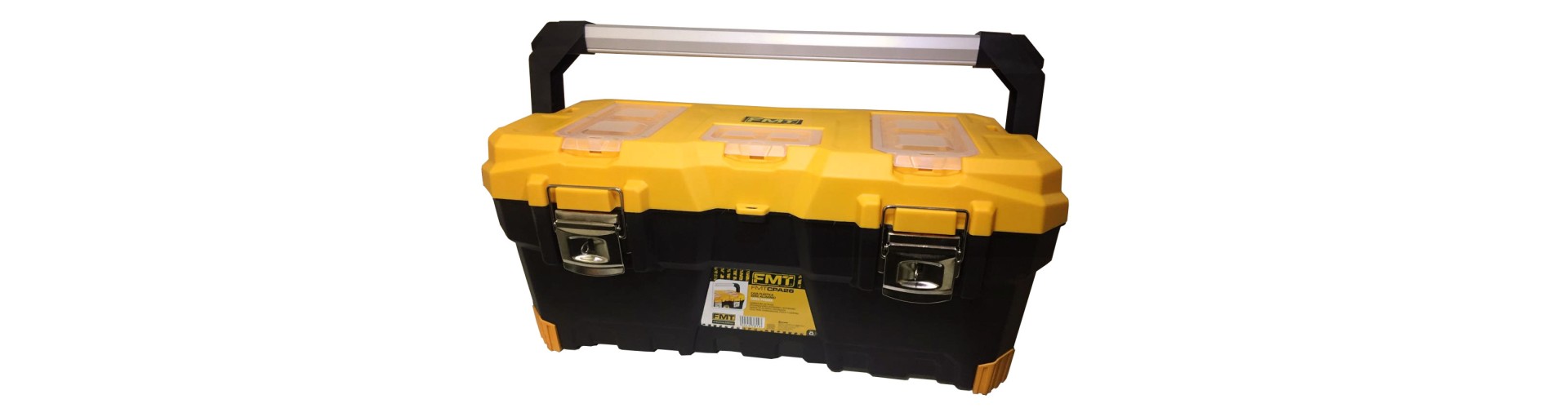 CAJA HERRAMIENTAS - MANIJA DE ALUMINIO - 26 - FMT