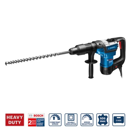 ROTOMARTILLO GBH 5-40 D - SDS-MAX 1.1W - 8.5 J - 6.8 KG BOSCH