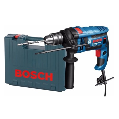 TALADRO CON PERCUTOR GSB 16RE C/MALETIN 13 MM - 750W BOSCH