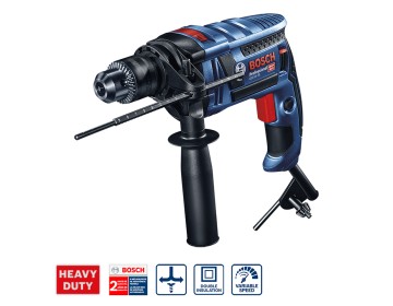 TALADRO CON PERCUTOR GSB 16RE C/MALETIN 13 MM - 750W BOSCH