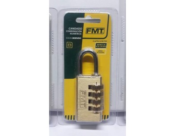 CANDADO - COMBINACIONX4 - 30 MM - FMT HERRAMIENTAS