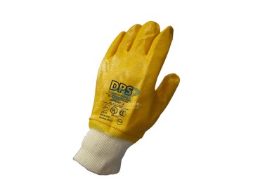 GUANTE NITRILO AMARILLO - BAÑO COMPLETO PUÑO TEJIDO DE PASCALE