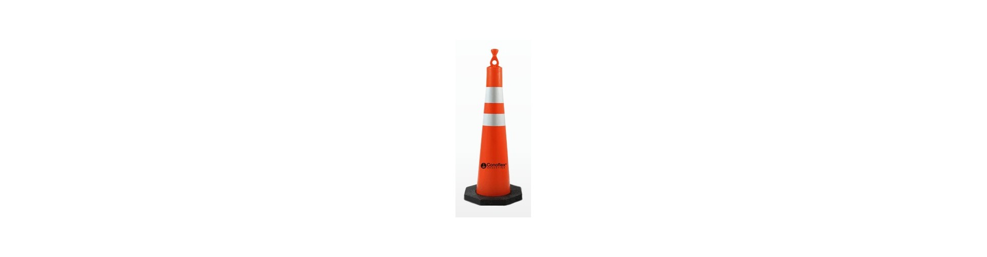 CONO AUTOPISTA - C/ REFLECTIVO 120 CM - 10 KG CONOFLEX