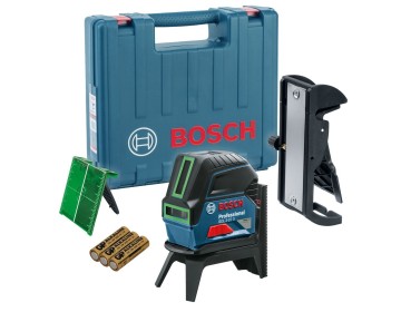 NIVEL LASER - GCL 2-15 + RM1 + MALETIN - 15 MTS - BOSCH VERDE
