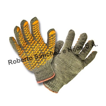 GUANTE ALGODON MOTEADO SUPER PESADO VERDE - CRISS CROSS KLEBER