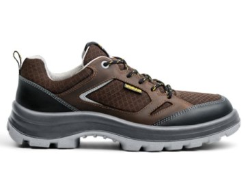 ZAPATILLA BREAK MARRON T-46 - C/PUNT ACERO VORAN