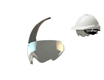 VISOR P/ CASCO MILENIUM - HC GRIS LIBUS
