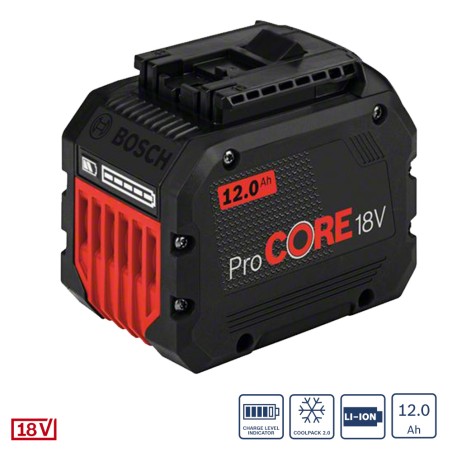 BATERIA PROCORE 18V - 12.0AH - BOSCH