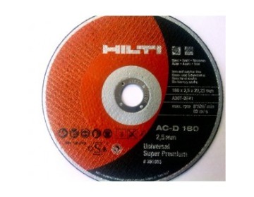 DISCO DE CORTE - AC-D 180 UP - 180 X 2.5 X 22.23